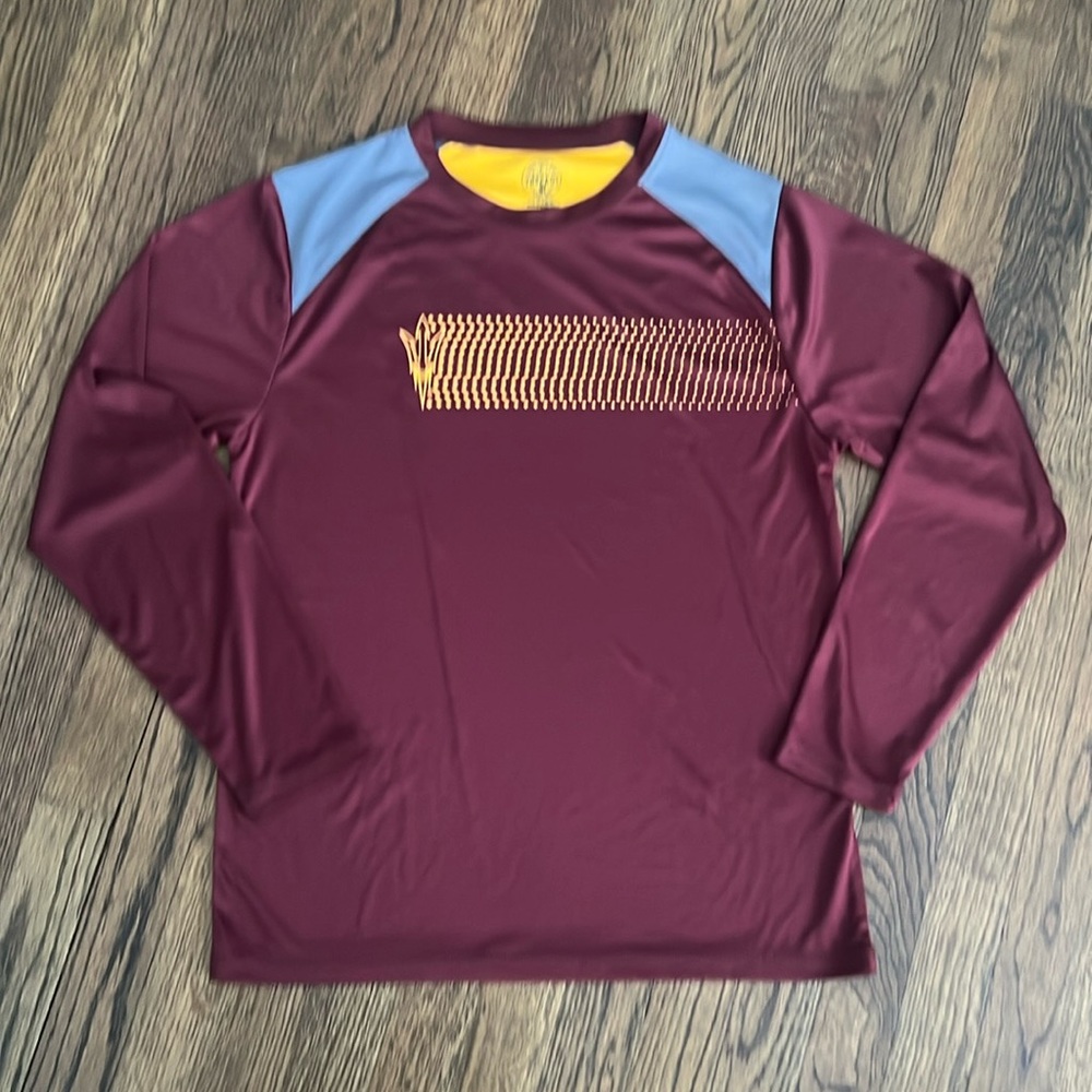 ASU long sleeve tshirt dri-fit material Size XL 16/18